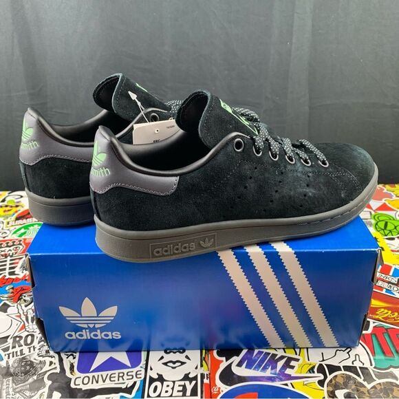 Adidas Stan Smith Mint + Suede 5 Mens / 6.5 Womens - Picture 2 of 14